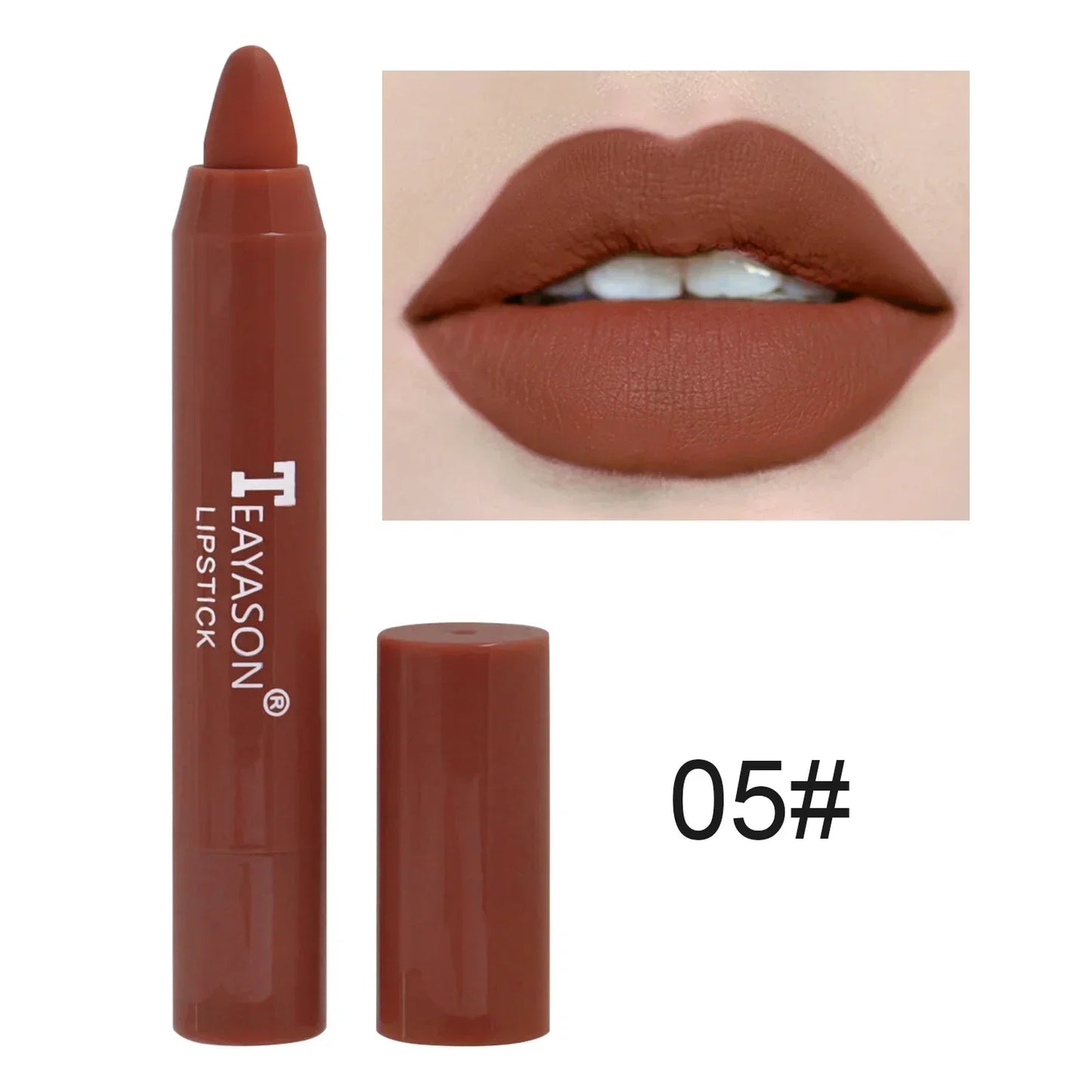 Waterproof Lipliner Pencil Matte Velvet Lip Liner Pen Outline Lip Shape Lipstick Pen Long Lasting Non-stick Cup Makeup Cosmetics - Seprincess