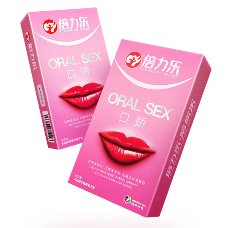 Cherry Flavor Oral Sex Condoms Adult Sex Toys For Men Ultra Thin Lubricated Condoms Mouth Sleeves Safety Sex Products Shop 성인용품 - Seprincess