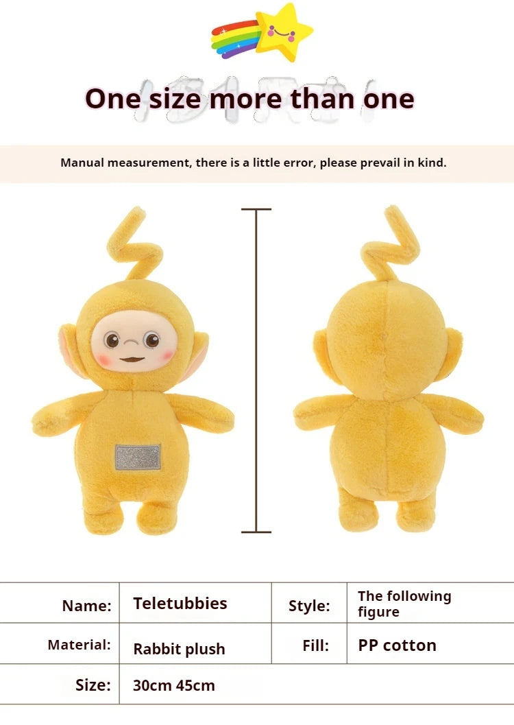 30/45cm Teletubbies Plush Toy Rabbit Plush Toy Pp Cotton Filled Cartoon Anime Doll Children'S Comfort Sleeping Doll Kid Gifts - Seprincess