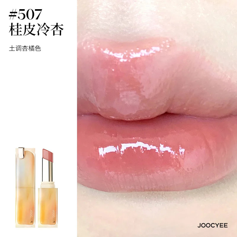 JOOCYEE GLAZED ROUGE Toffee powder mist lipstick whitening water light film-forming lipstick