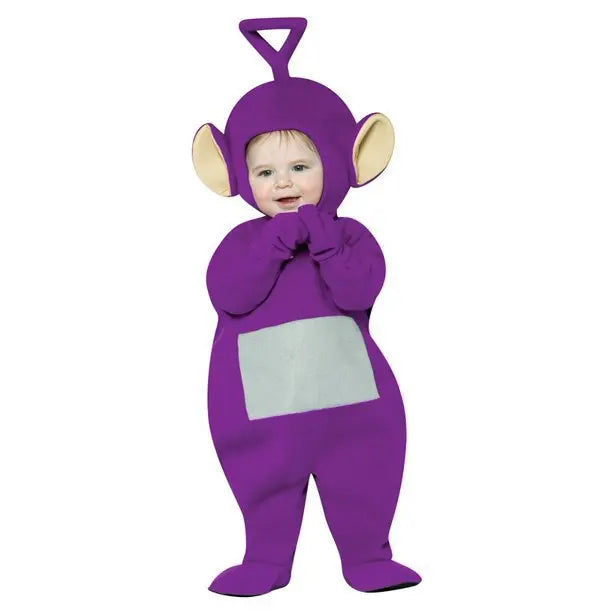 Animated Children'S Halloween Costume Teletubbies Cos Suit Doll Role-Playing Suit Cartoon Avatar One-Piece Holiday Costume Gifts - Seprincess