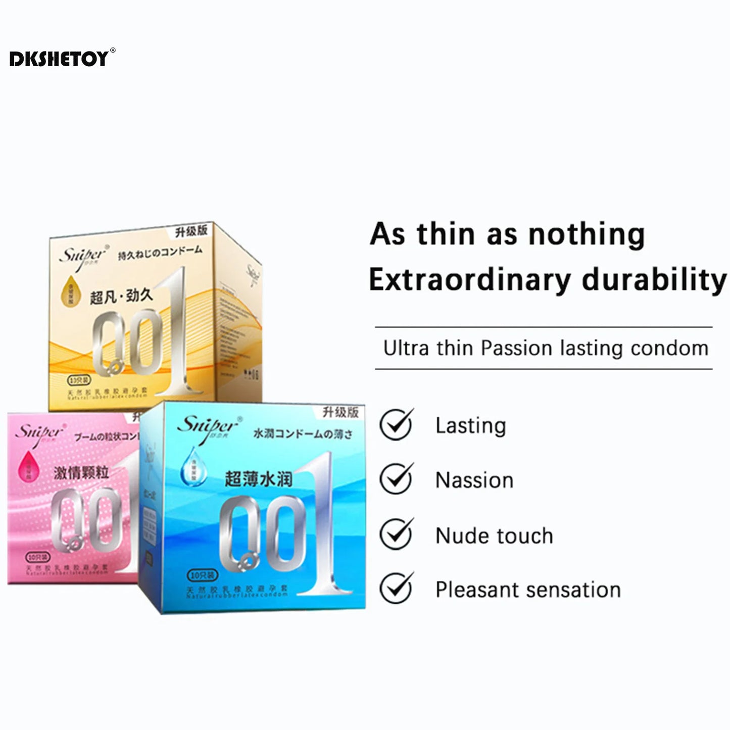 0.01 Ultra thin Condoms for man Pleasure Lubricated Penis sleeve delay ejaculation Dot g spot stimulator condom presevatives - Seprincess