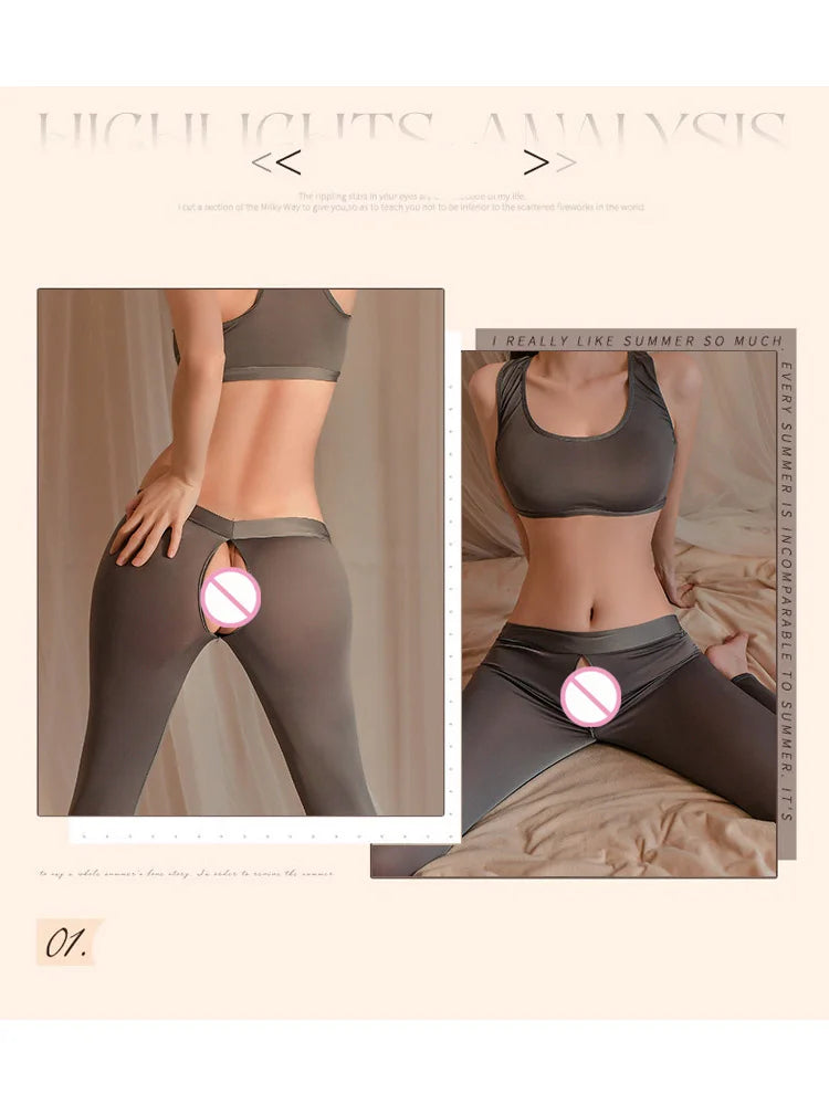 Sex Erotic lingerie Yoga pants with tight fit and smooth opening fetish Short sets night richiami sexy. items Scary costumes xxx - Seprincess