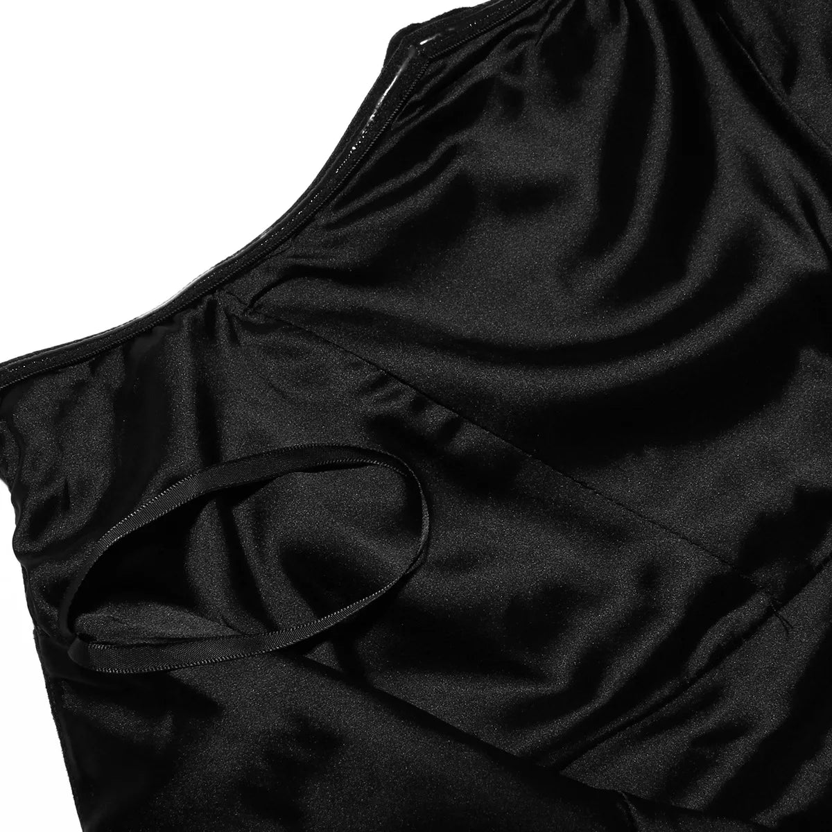 Suninheart Black Maxi Wedding Guest Dress Women Strapless Velvet Boning Corset Party Dress Sexy Satin Long Formal Occasion Dress - Seprincess