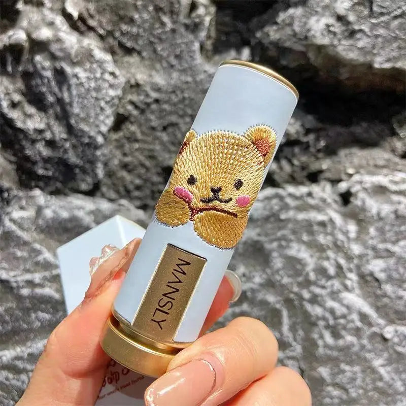 Bear Little Milk 4-Color Lipstick Velvet Long Lasting Smooth Moisturizing Waterproof Pigment Easy To Wear Lip Makeup Cosmetic - Seprincess