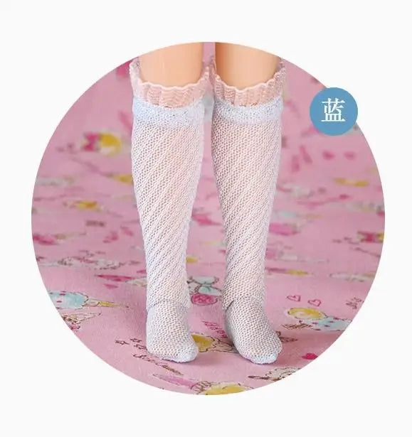 Blyth Dolls Lace Socks Knee Highs Socks Stocking for 1/6 Doll Clothes accessories(fit Azone, Pullip,Barbies, Blyth, 1/6 Doll)