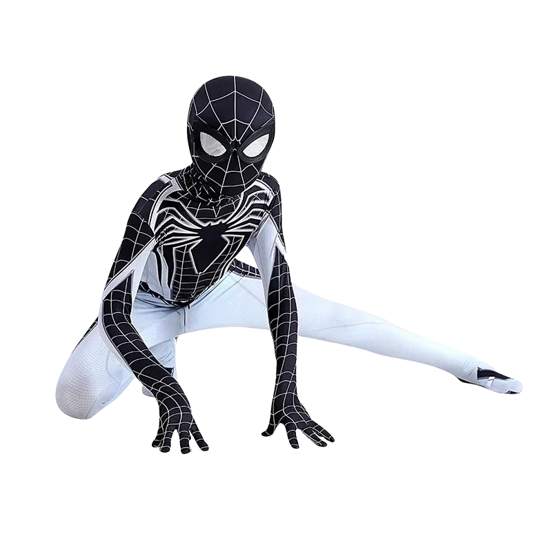 Negative Zone Spiderman Costume Child Superhero Spiderman Cosplay Jumpsuit Adult Kids Zentai Halloween Spider-Man Cosplay Suit - Seprincess