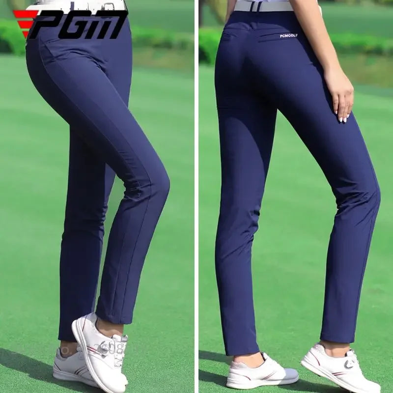 PGM Golf Trouser Ladies Slim Golf Long Pants Women Quick Dry Tight Pant Breathable Elastic Sports Trousers Casual Bottoms XS-3XL