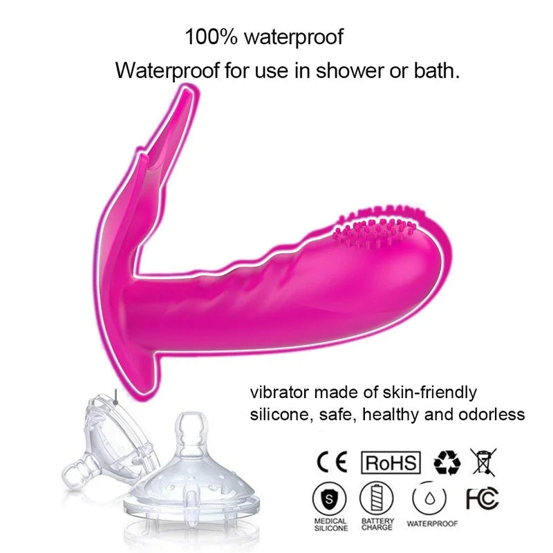 Wearable Dildo Vibrator Wireless Remote Control Stimulate G Spot Clit Masturbator Vagina Massager Adult Sex Toys For Women