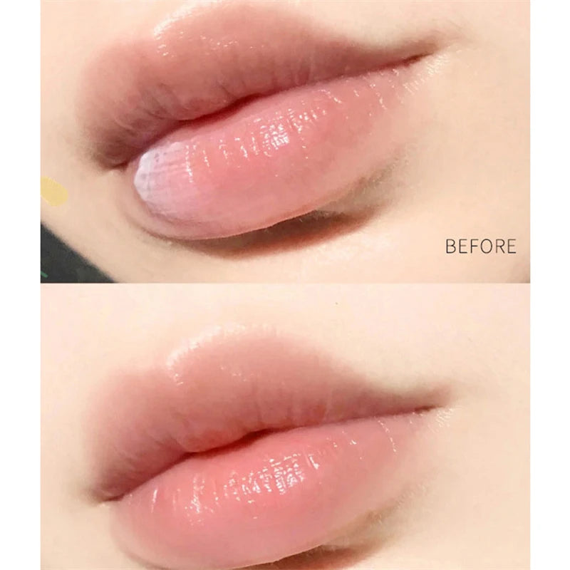 Natural Plant Lip Balm Moisturizing Lipsticks Base Cute Makeup Anti-Cracking Lip Oil Original Korean Cosmetics Skin Care New - Seprincess