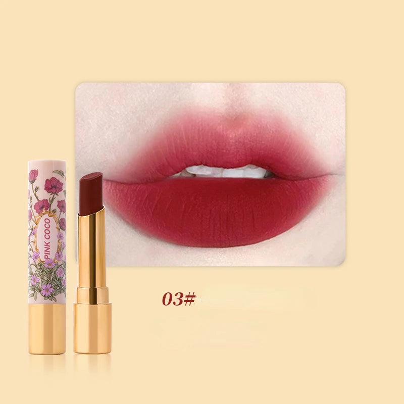 Gorgeous Velvet Lipstick Matte Low Saturation Whiter Skin Good Looks Student Makeup Cosmetic - Seprincess