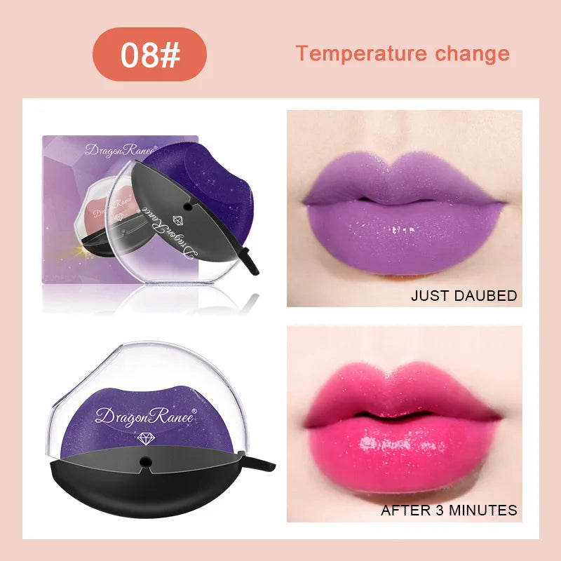 New Squeeze Into Lazy Lipstick Lip-shaped Lipstick Moisturizing Matte Lip Makeup Tint Waterproof Nonstick Cup Lipgloss Korean