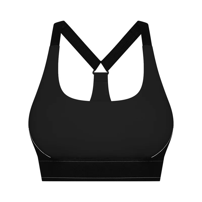 Tough Train U-Neck Yoga Bra Push up Designed For Training High Strength Support Sports Bras Adjustable Strap Fitness Top