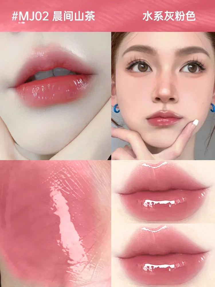 Aztk Lip Jelly Mirror Lip Glaze Lipstick Hydrating Lip Nectar Moisturizing Long-lasting Nourishing Korea Makeup Cosmetics - Seprincess