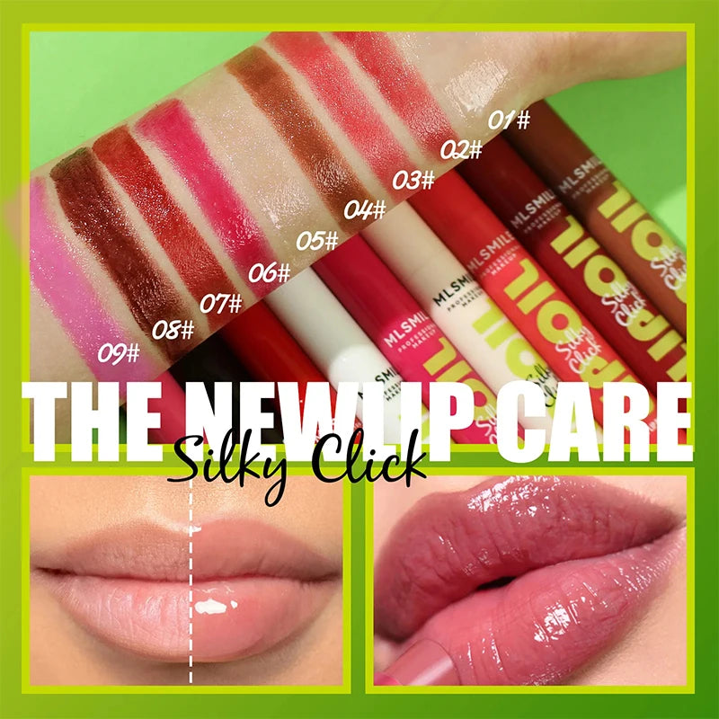 Jelly Solid Lip Gloss Make-up Hydrating Mirror Red Brown Lipstick Clear Moisturizing Lip Tint Nature Nude Lipstick Pen Cosmetics - Seprincess