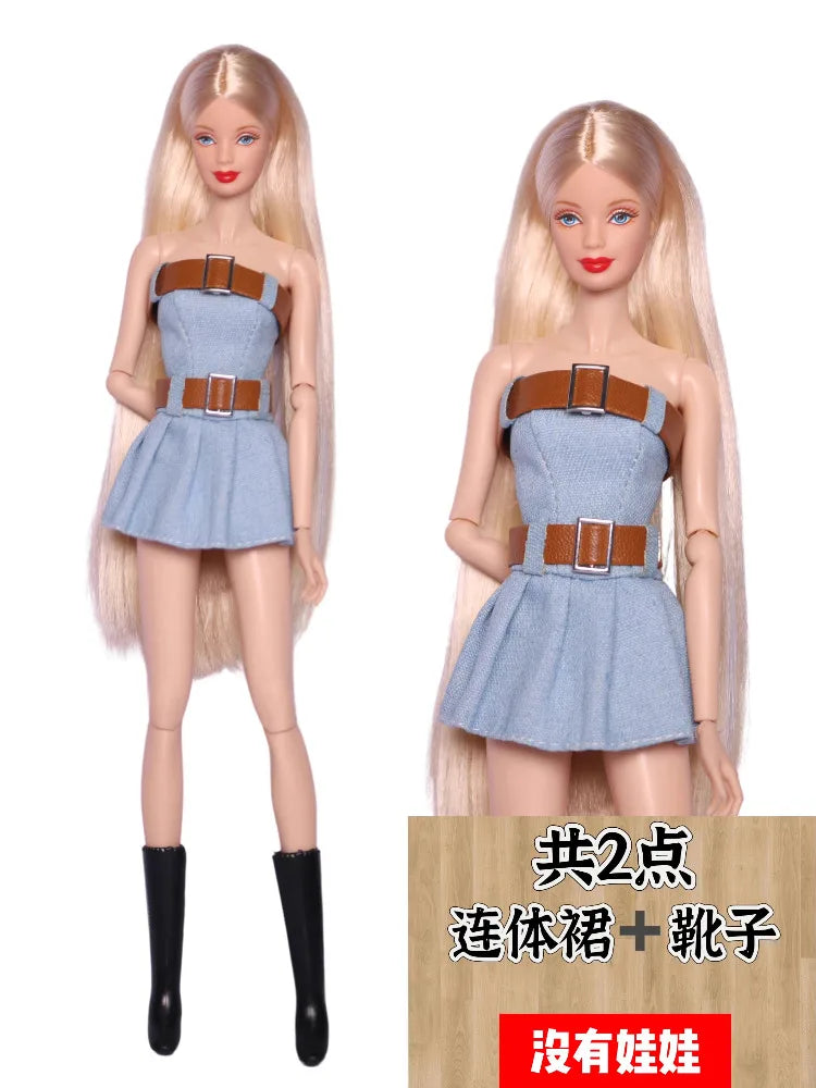 Clothing set / New design summer wear dress outfit suit / doll accessories for 30cm xinyi Fr ST blythe barbie doll clothes