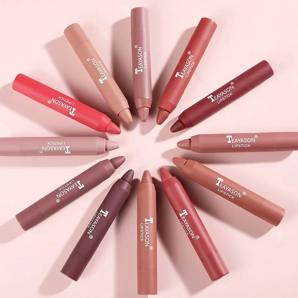 Nude Matte Velvet Lipstick Moisturizing Long Lasting Sexy Non-Stick Cups Lipsticks Waterproof Not Fading Korean Makeup Cosmetics - Seprincess