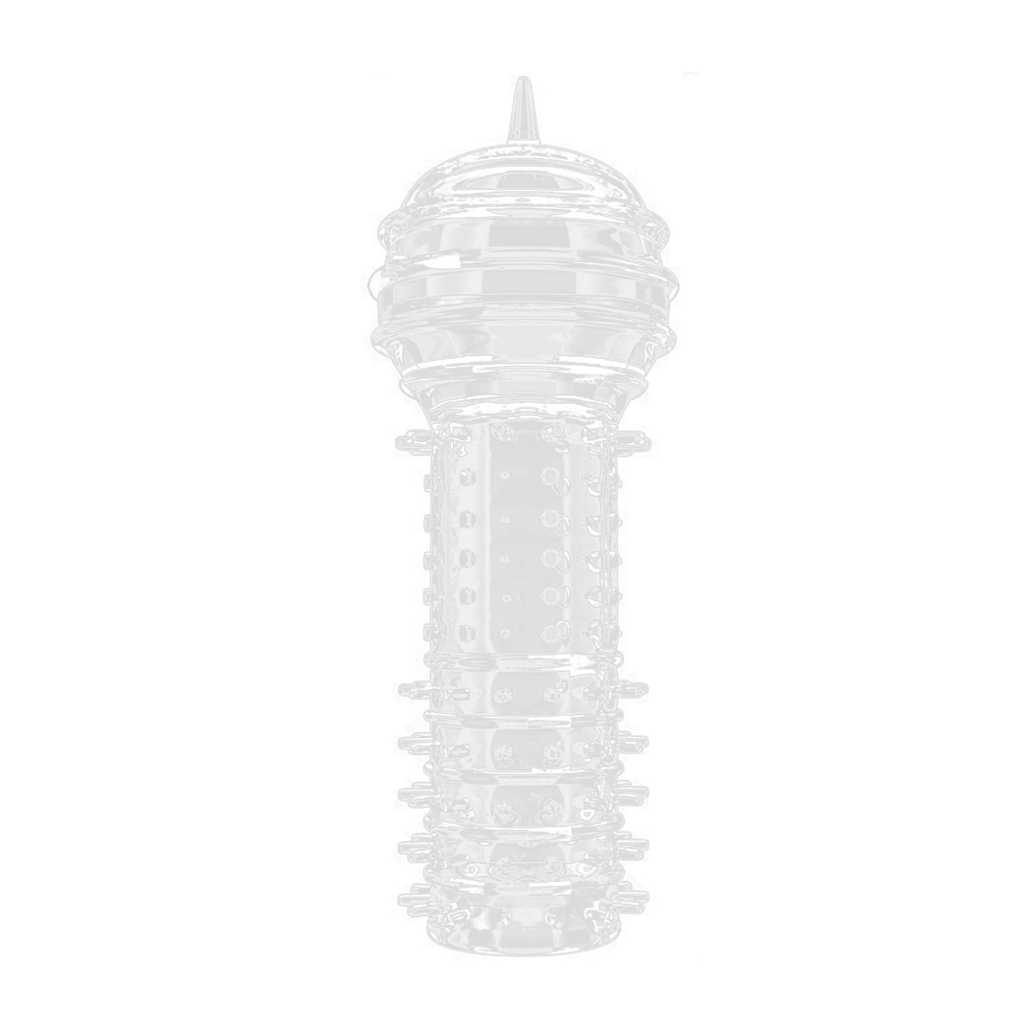 Reusable Spike Condoms Penis Extension Sleeves Sex Toys For Men Delay Ejaculation Sex Toys Enlargement Sperm Lock Cock Ring 18+ - Seprincess