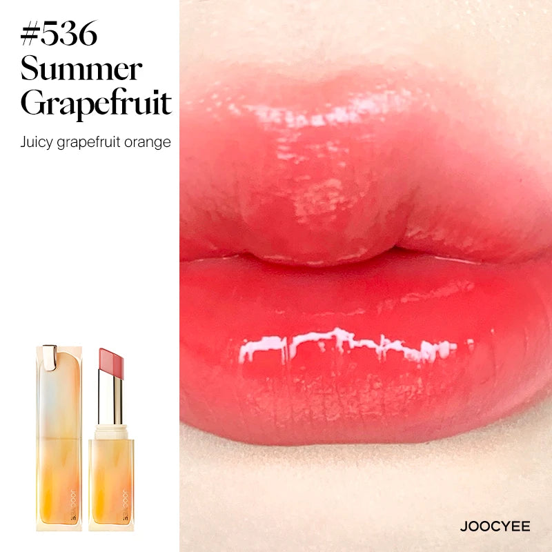 Joocyee Glazed Rouge Upgrade Crystal Frozen Film Version Moisturize Glass Lipstick Lip Makeup Smoky Longlasting Lipstick