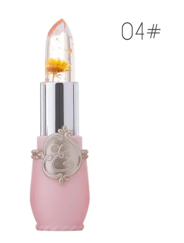 Waterproof Flower LipStick Jelly Flower Transparent Color Changing Lipstick Long Lasting 6 Colors Flower Lipsticks Lip balm - Seprincess