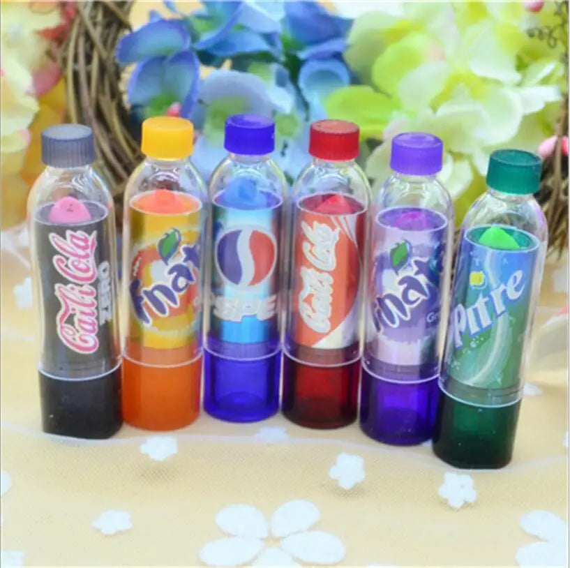 24Pcs Soda Bottle Lip Balm 6 Colors Set Color Changing Lipstick Long Lasting Waterproof Lip Balm Wholesale - Seprincess