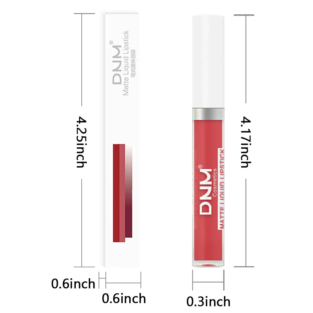 18 Colors Matte Velvet Lip Glaze Waterproof Long-Lasting Not Easy To Fade Lip Gloss Lipstick Waterproof Makeup Cosmetic Tool - Seprincess