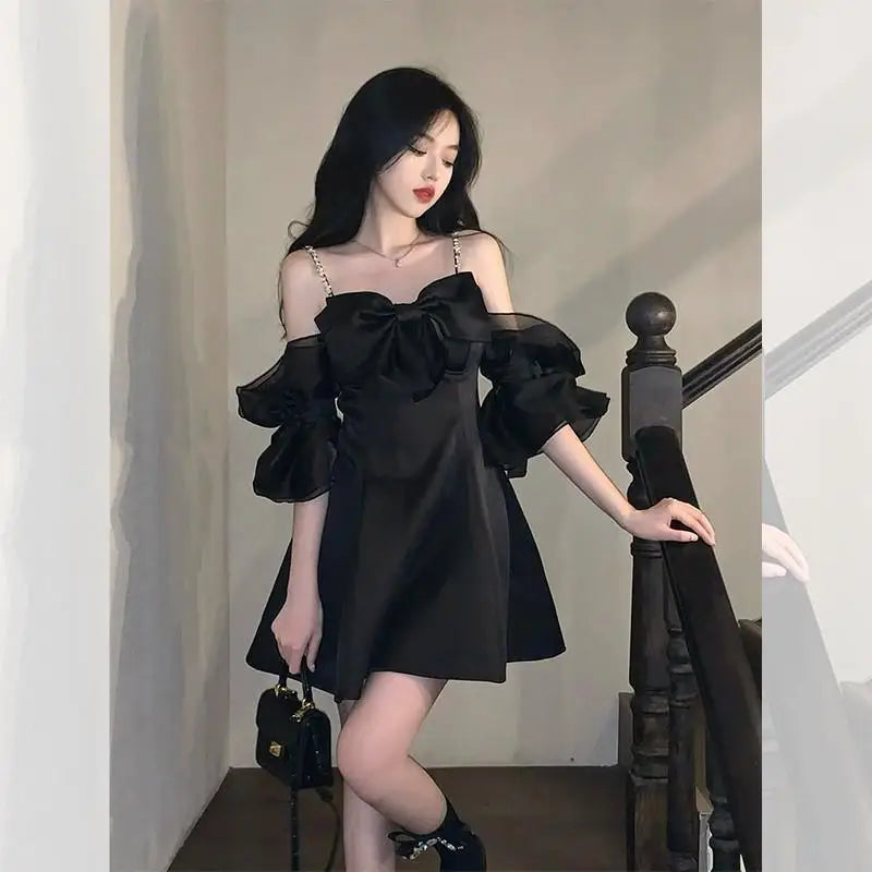 Dresses Women Folds Simple Creativity Princess Elegant Vintage French Style Basics Leisure Ladies Party Special Popular Comfort - Seprincess