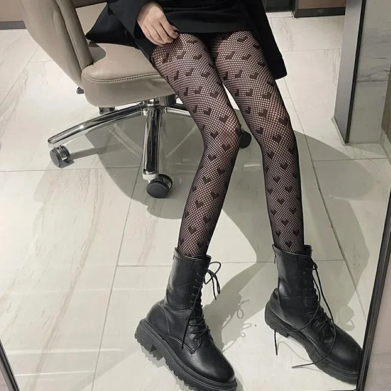 New Women's Sexy Patterned Fishnet Pantyhose Slim Legs Long Mesh Socks Fish Net Nylon Tights Ladies Transparent Body Stockings