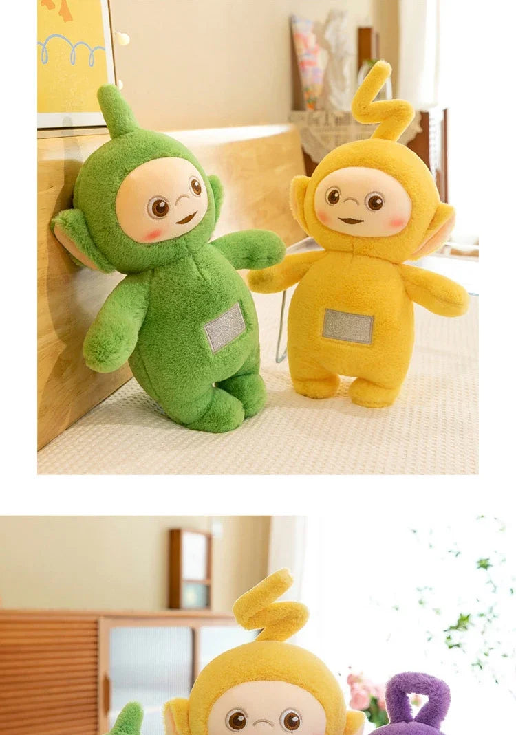 New Teletubbies Cute Doll Plush Toy Cartoon Kawaii Animation Doll Children Soothing Sleeping Doll Gift Girls MINISO - Seprincess