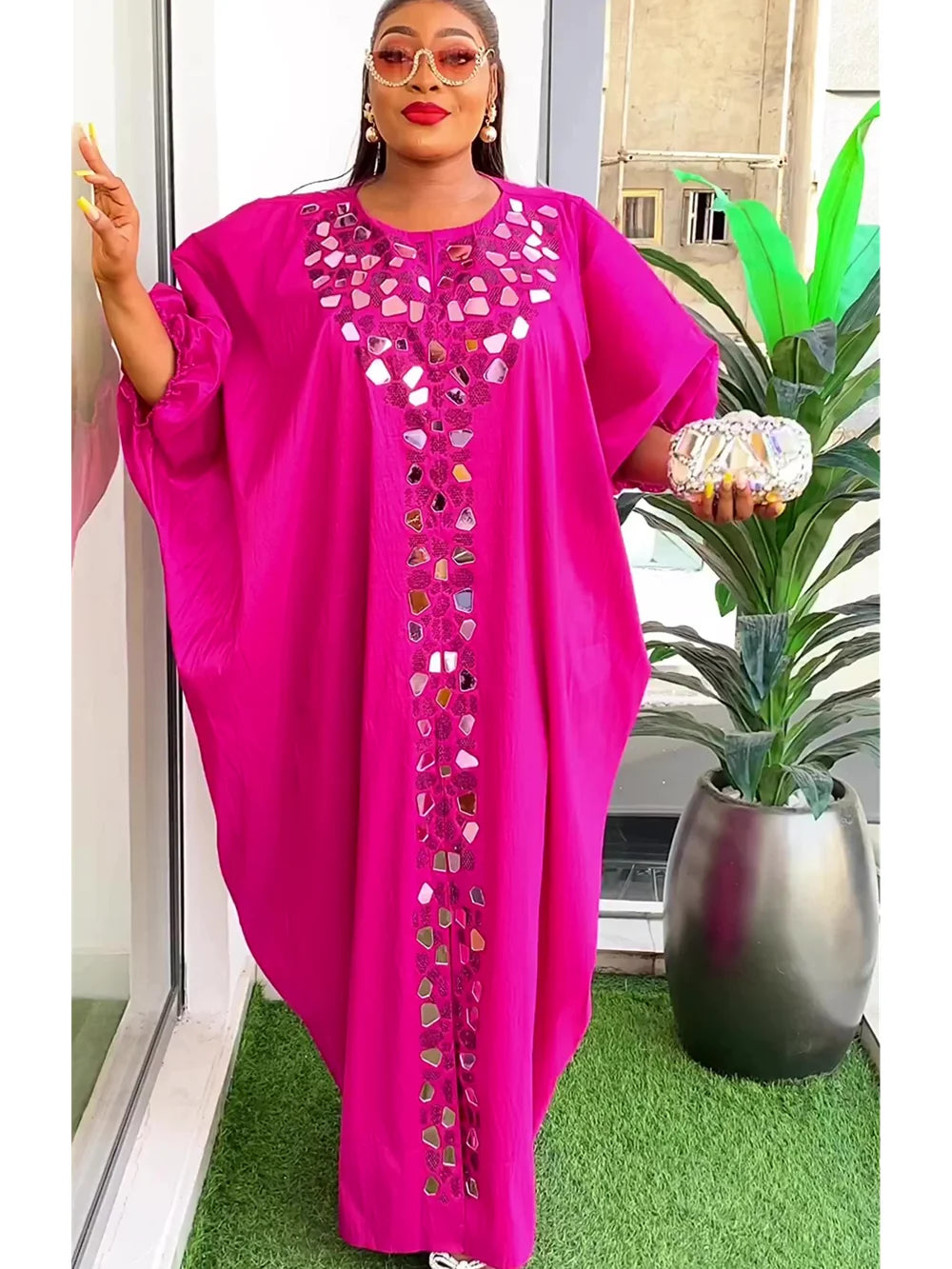 Abayas For Women Dubai African Muslim Fashion Dress Caftan Marocain Evening Party Dresses Satin Boubou Robe Djellaba Femme 2024 - Seprincess