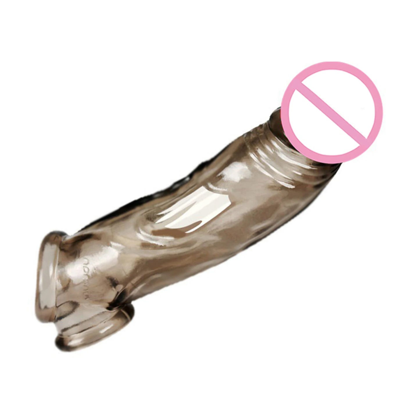 Reusable Penis Condoms Extender Cock Rings Delay Ejaculation Dick Cock Sleeves Silicone Glans Cover Enlargement Sex Toys For Men - Seprincess