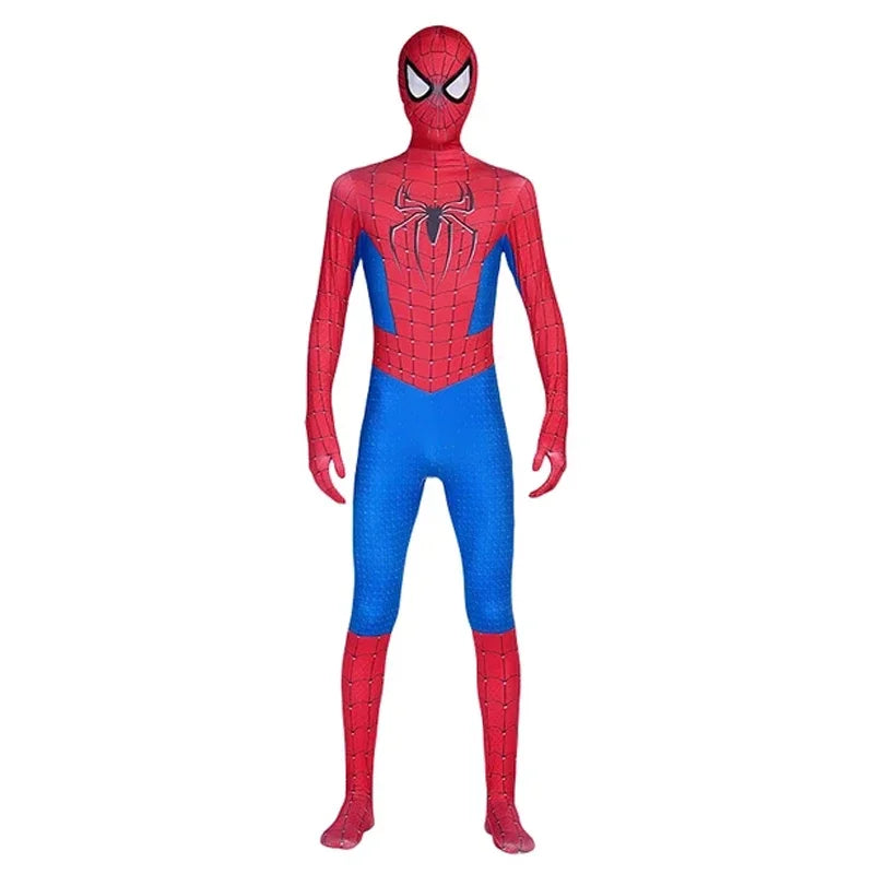 Spiderman Costume Spider Man Black Panther Iron Man Spider Gwen Cosplay Zentai Jumpsuit Bodysuit Halloween Costume Adult Child - Seprincess