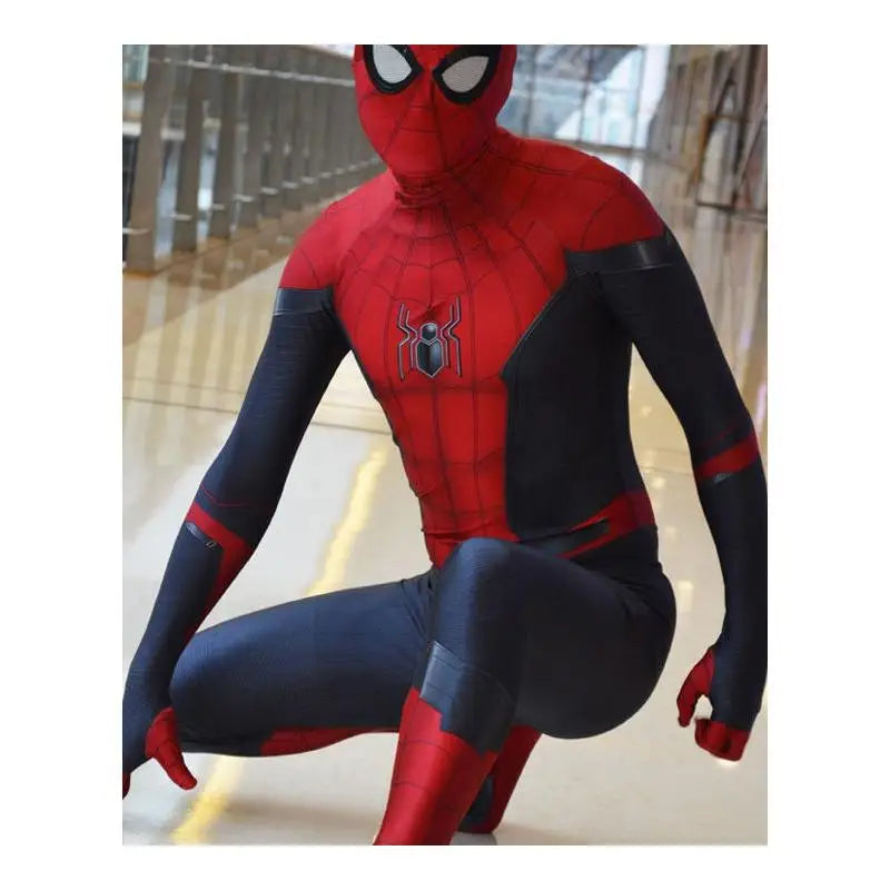 Spiderman Far From Home Costume Superhero Zentai Suit Spider Man Cosplay for Men Women Jumpsuit Bodysuit Carnival Party Costumes - Seprincess