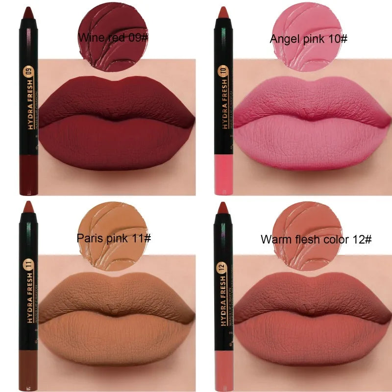 1PC Velvet Matte Lipstick Long Lasting Waterproof Sexy Lipbalm Non-Stick Lip Tint Lip Pencil Makeup Cosmetics for Women - Seprincess