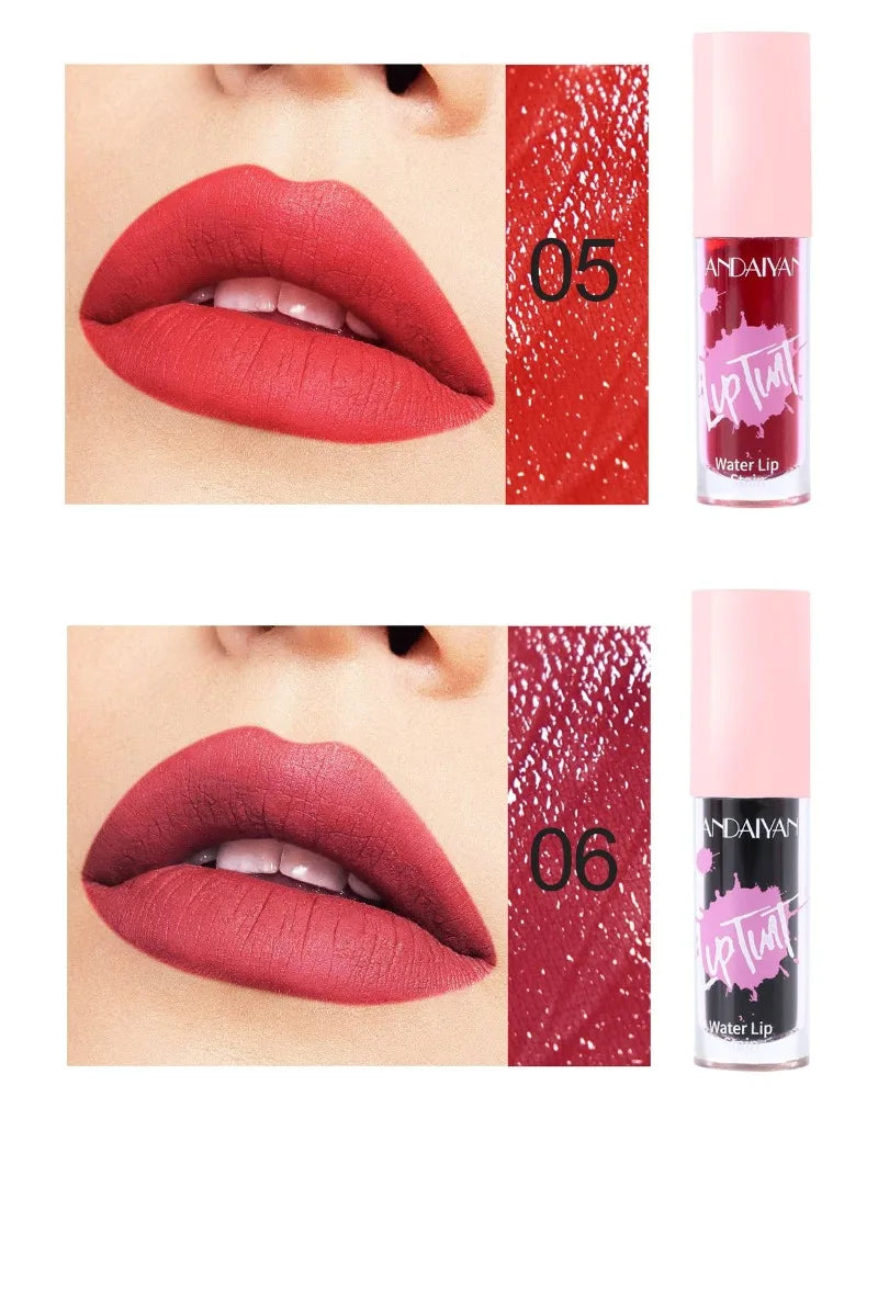 Fruit Juice Lip Tint Non-stick Cup Liquid Lipstick and Blush 2 In1 Waterproof Long Lasting Water Lip Stain Lips&cheek Makeup 1pc - Seprincess