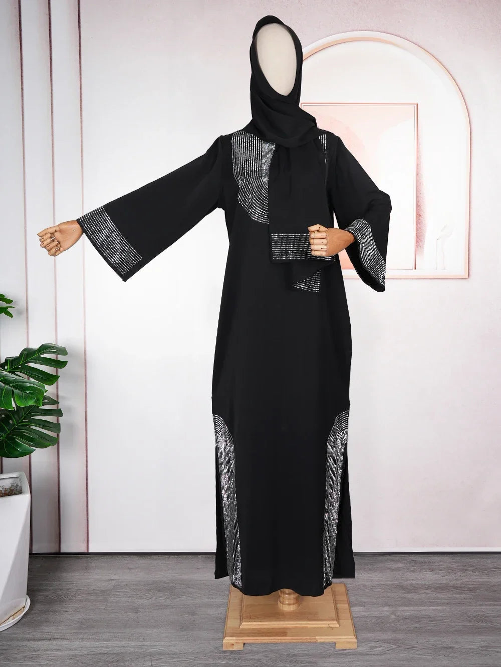 Abayas For Women Dubai Luxury 2024 African Muslim Fashion Dress Caftan Marocain Evening Party Dresses Boubou Robe Djellaba Femme - Seprincess