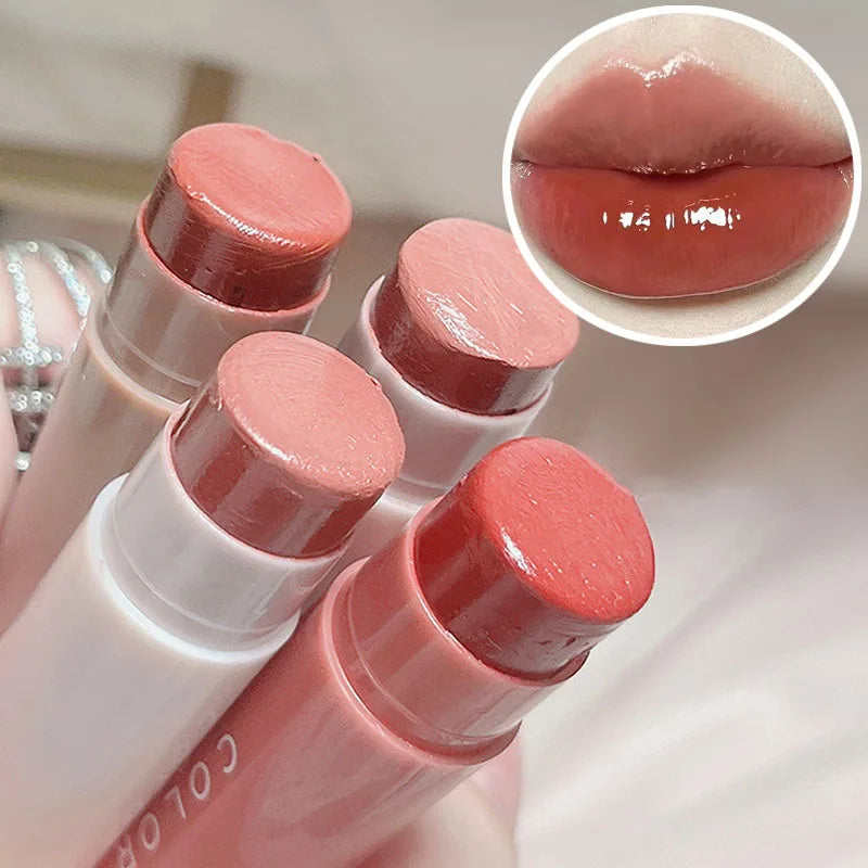 Rose Tea Lip Balm Lipstick Moisturizing Anti-dry Lip Care Cosmetics Anti-cracking Lipstick Colored Hydrating Lip Tinted Makeup - Seprincess