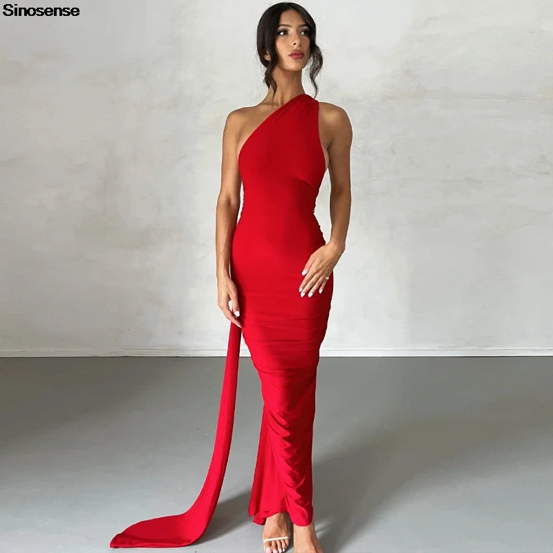 Womens Elegant Evening Party Cocktail Long Dress Sexy Backless Open Back Ruched Slim Bodycon Formal Wedding Guest Maxi Dress - Seprincess