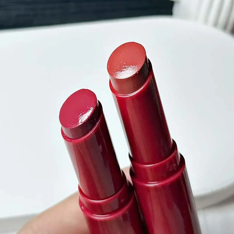 8 Colors Jelly Lipstick Moisturizing Mirror Water Light Solid Lip Gloss Glass Tea Red Brown Lip Glaze Tint Makeup Cosmetics New - Seprincess