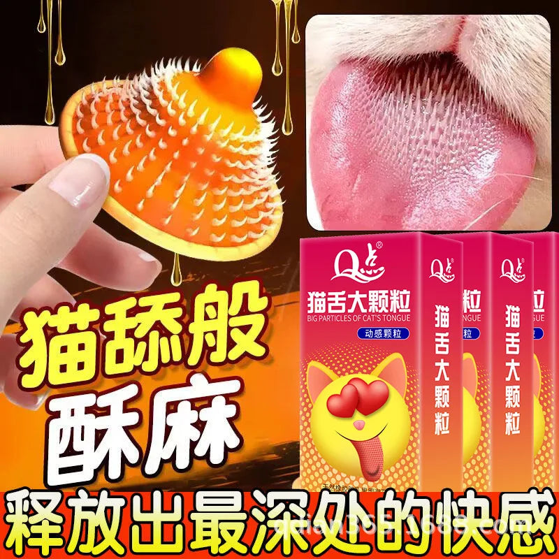 12pcs G Point Spikes Condoms For Men Delay Ejaculation Penis Sleeve Vaginal Climax Stimulation Adult Supplies Big Dots Sex Toys - Seprincess