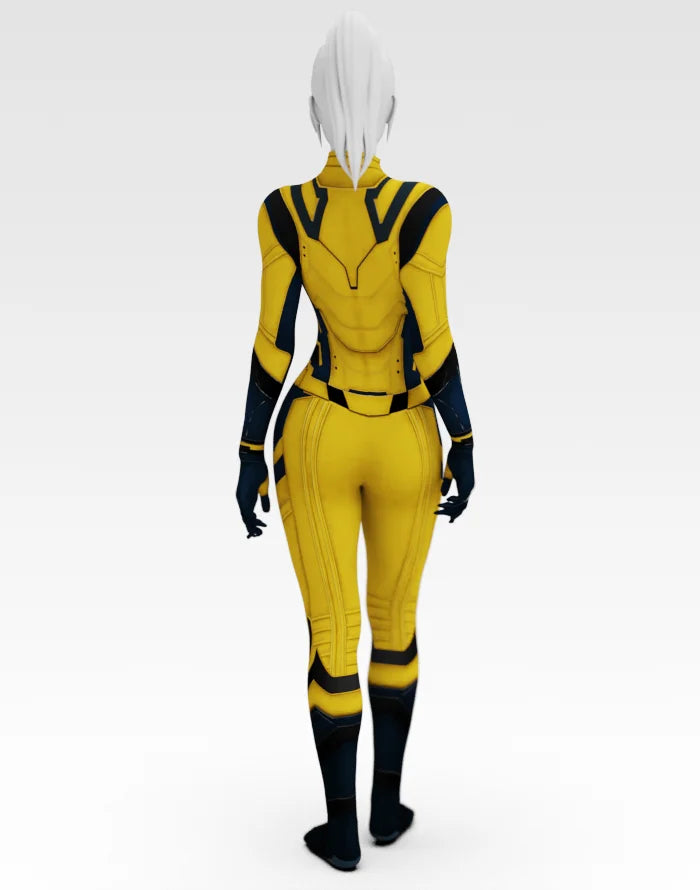 Halloween Triple Claws Wolverine Female Spandex Cosplay Costume Adults Girls Superhero Zentai Bodysuit Halloween Costume - Seprincess