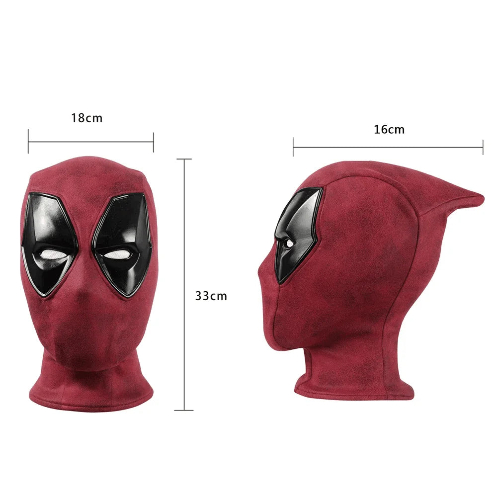 Halloween Superhero Deadpool Mask Faceshell Cosplay High Quality Masquerade Adult Carnival Deadpool Headgear Costume - Seprincess