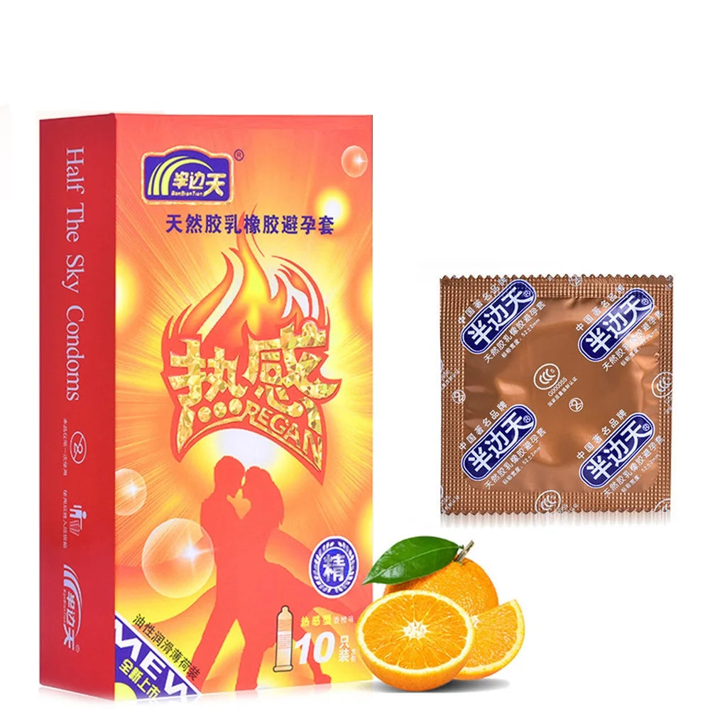 12/10pcs Fruit Ultra Thin Condoms Intimate Goods Sex Products Toys for Adults 18 Penis Sleeve Long-lasting Sex Toys For Men - Seprincess